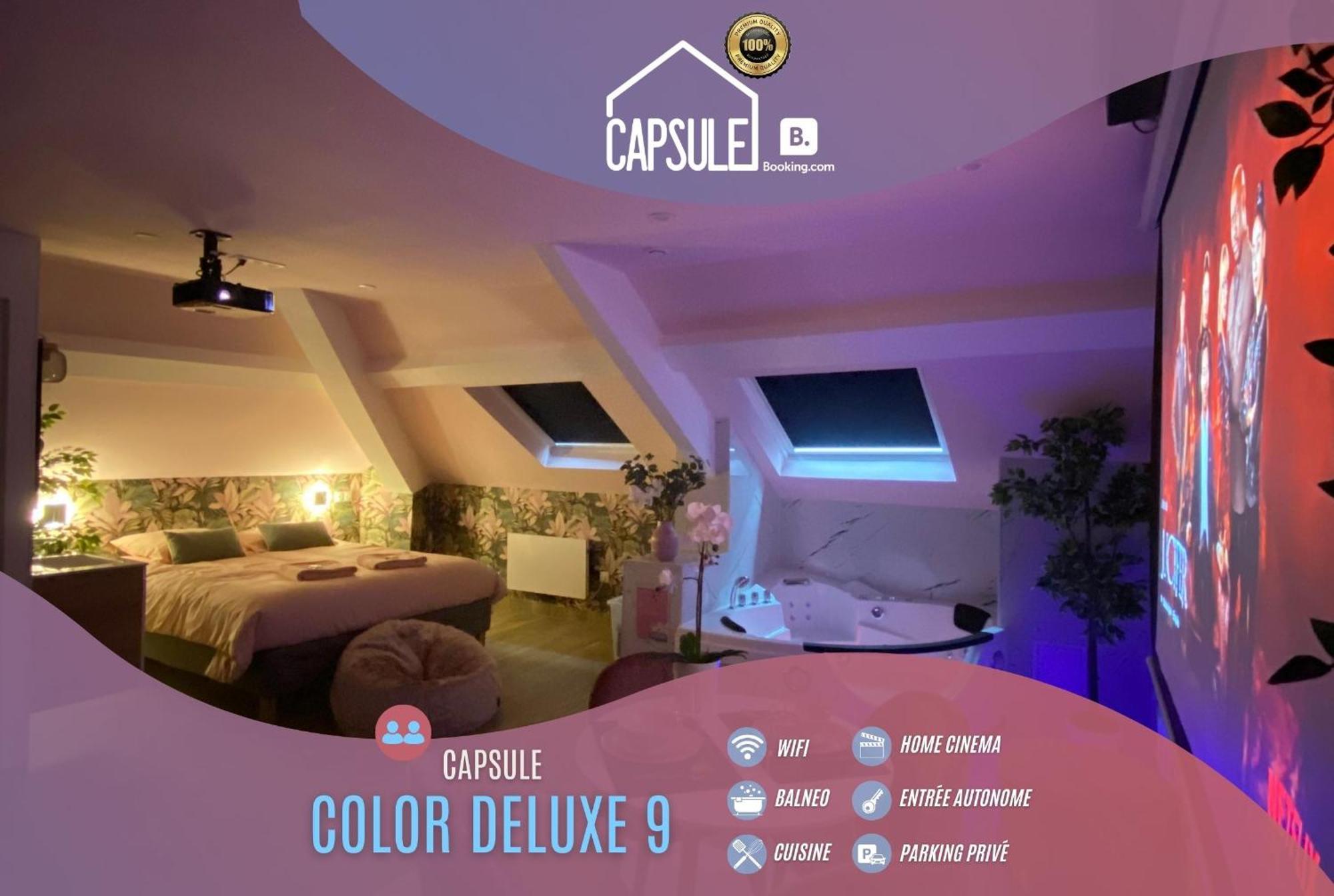 Capsule Color Deluxe Balneo I Ecran Home Cinema I Console De Jeux Trith-Saint-Leger Kültér fotó